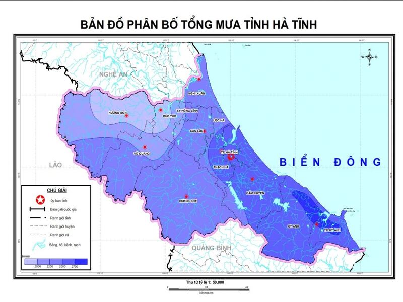 Hà Tĩnh miền nào nước ta