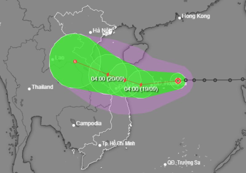 Thời tiết 18.09.2024